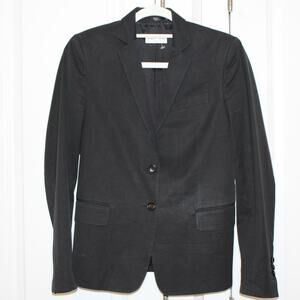 DRIES VAN NOTEN Black Tailored Blazer | 34 | Small
